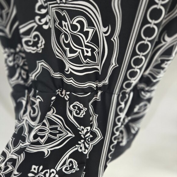 White House Black Market Blousson Wide Sleeve Tunic Top Size XS - Picture 5 of 10